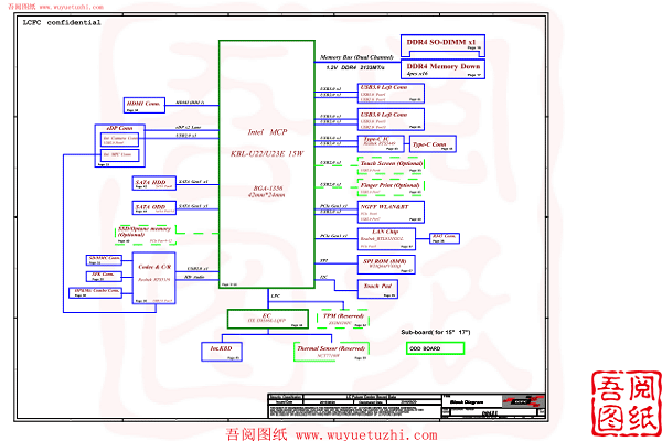 联想520-15IKB UMA_U22_U23E主板电路图