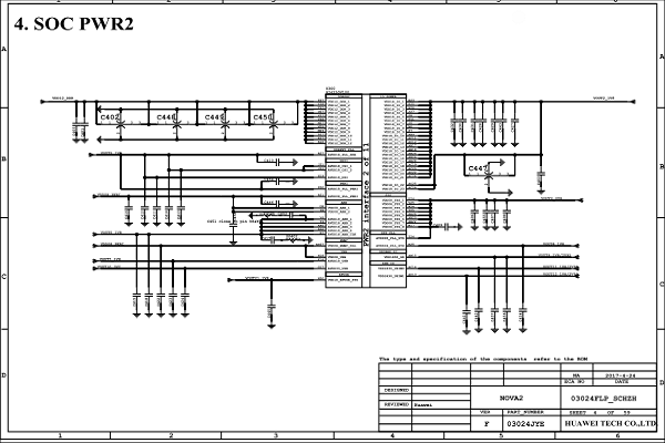 HUAWEI nova2电路图原理图