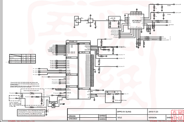 OPPO A1 Sling原理图-Schematic