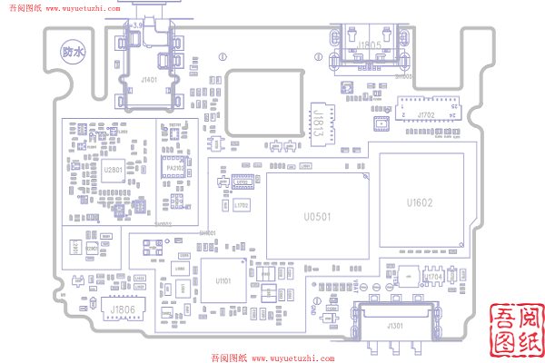 OPPO A5Lite位置图+电路原理图-Schematic-boardview