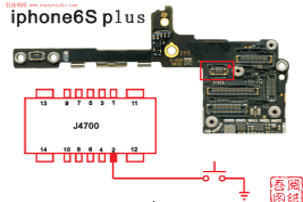 iPhone6s-Plus开机短接点