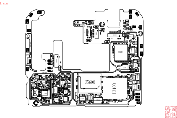 小米PocoF2Pro主板位置图