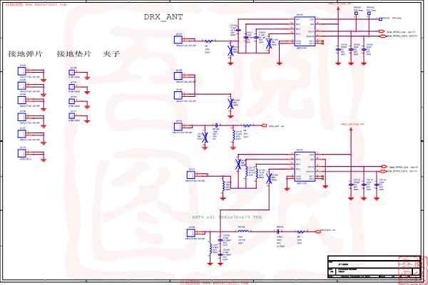 小米PocoF2Pro 射频（RF）和主板电路图+位置图-Schematic-boardview