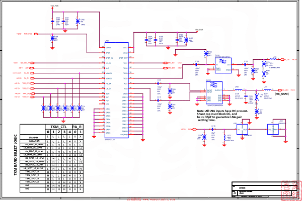 红米Redmi1S联通、电信、移动版电路图，位置图，Schematic，boardview