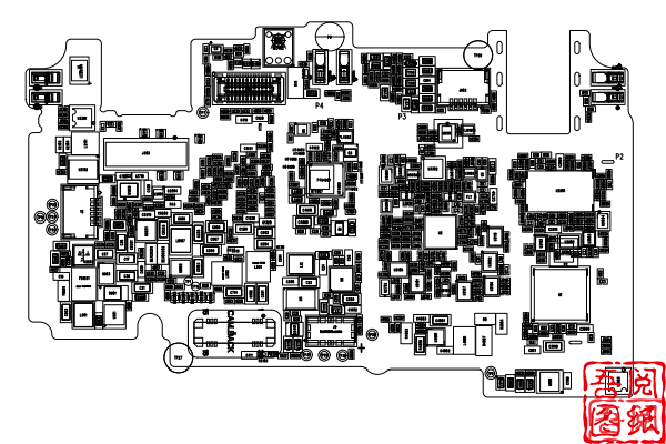 红米Redmi3主板和小板电路位置图，Schematic，boardview