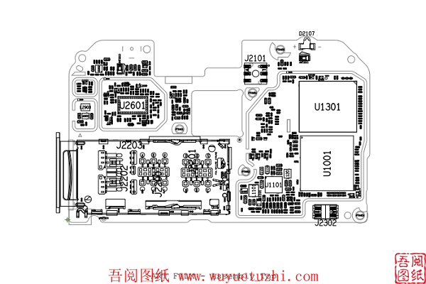 红米Redmi8电路原理图+位置图，Schematic+boardview