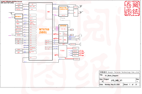 红米Redmi10X 4G版电路原理图