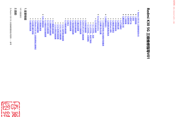 红米RedmiK30 5G三级维修指导