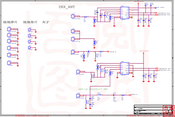 红米RedmiK30Pro主板电路图，位置图