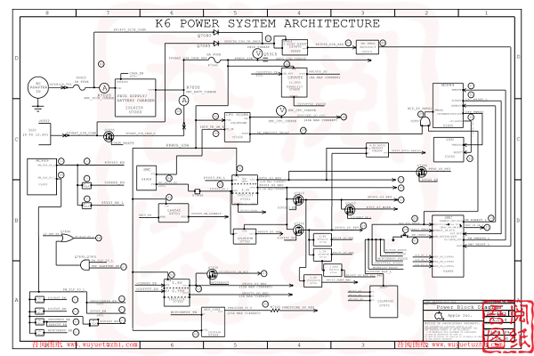 Apple A1278 820-2879 K6 电路图