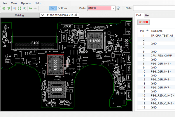 A1286 820-2850 K18电路图点位图及BIOS