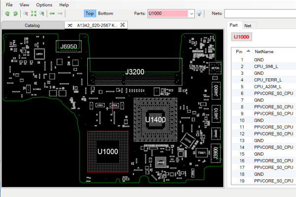 A1342 820-2567 K84电路图点位图及BIOS