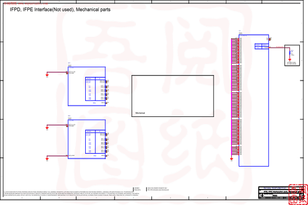 影驰GALAXY 293G GF119 sDDR3 MEMORY 128MX8显卡电路图