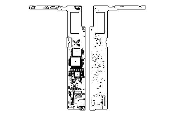 iPad5 4G版+WiFi版电路位置图