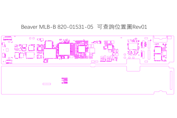 iPad Air3 4G版+WiFi版电路位置图