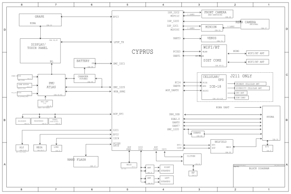 iPad mini5 820-01495-08 J211 电路位置图