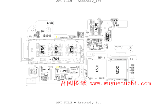 小米PocoM3维修图纸资料，原理图位置图