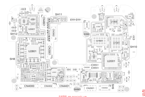 一加6电路点位图