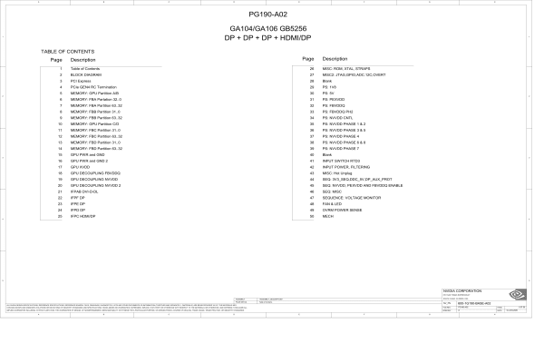 NVIDIA EVGA232 R10 RTX3060 RTX3070显卡电路图