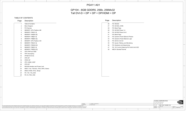 GTX1060 1070 1080 1070Ti V347_50显卡维修图纸资料