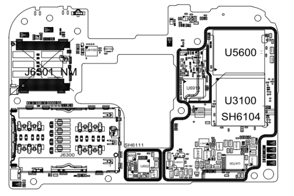 红米Note8Pro维修电路图纸+三级维修指导