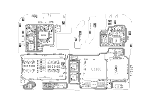 红米Note9Pro J17维修电路点位图纸资料