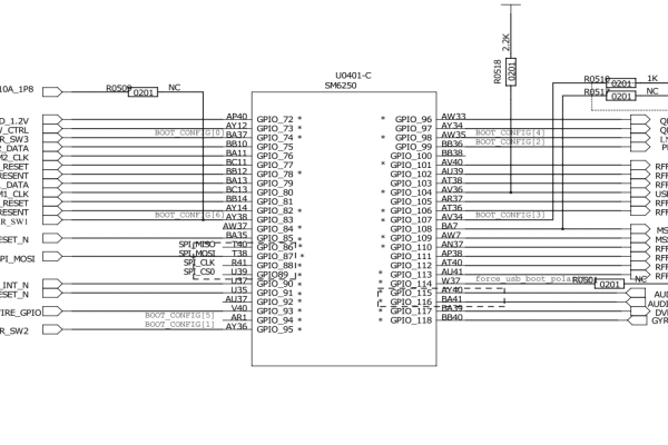 红米Note9S电路图