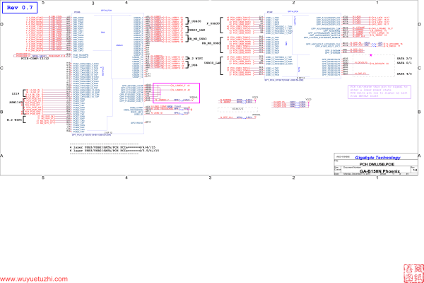 GA-B150N Phoenix Rev1.0电路图
