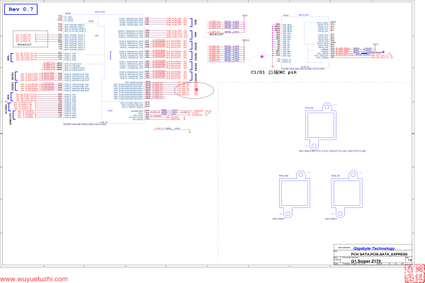 G1.Sniper Z170 Rev1.0电路图