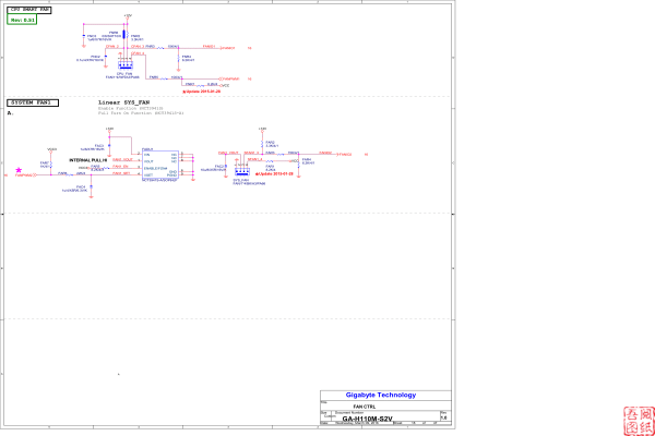 GA-H110-S2V Rev1.0电路图