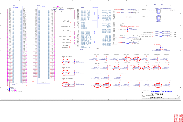 GA-H110M-H Rev1.0电路图