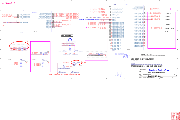 GA-H110M-S2H Rev1.0电路图