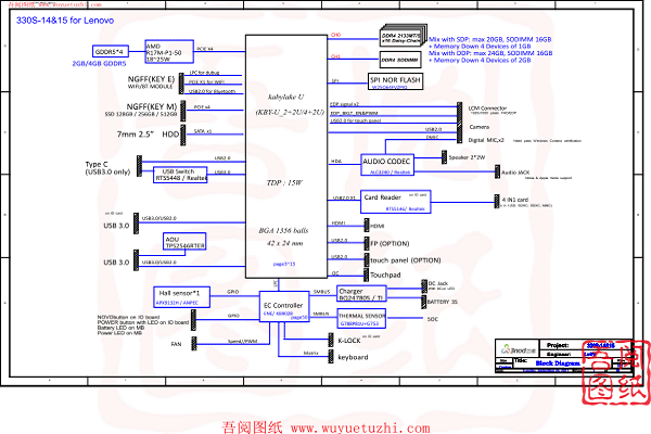 联想小新潮7000_330S-14&15_电路原理图