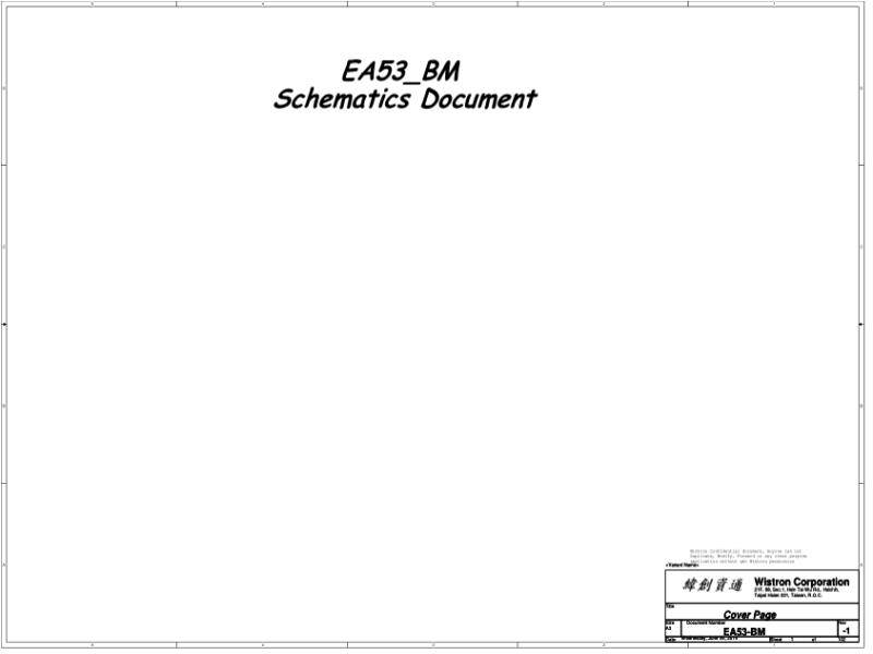 宏碁  Acer 14222-1 ES1-512 EA53 BM 电路原理图