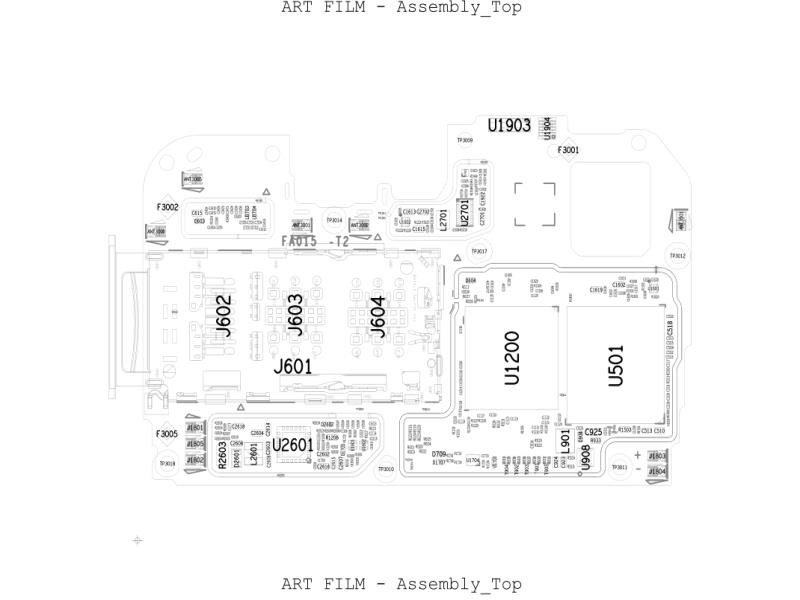 OPPO A7N 主板原理图 位置图