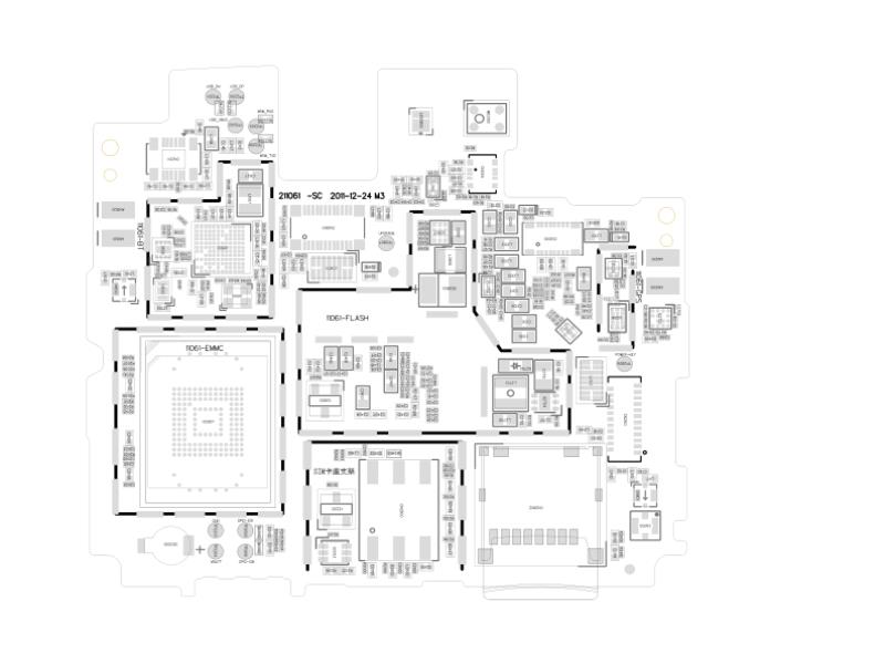  OPPO R807 211061-SC 主板原理图 位置图