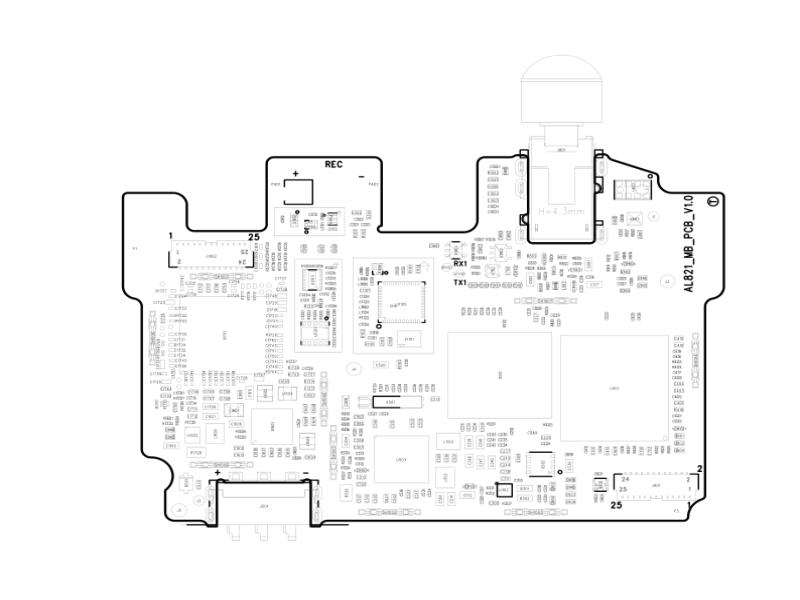  VIVO Y91N 主板原理图 位置图