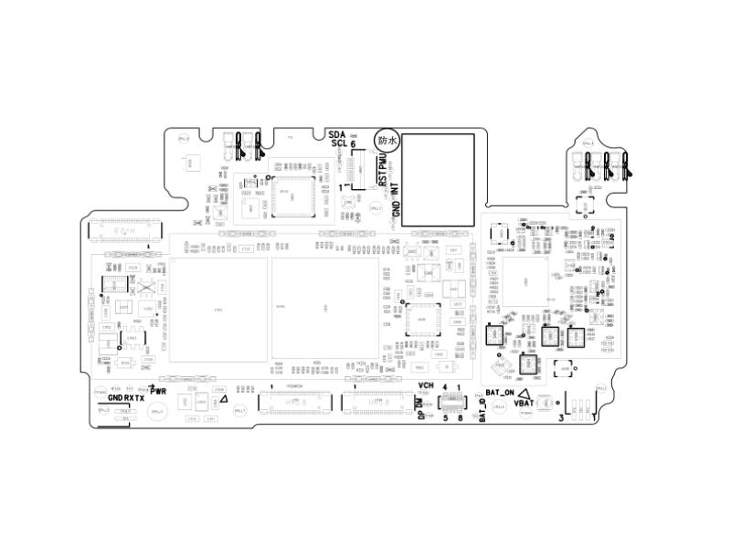 VIVO Y91S 主板原理图 位置图