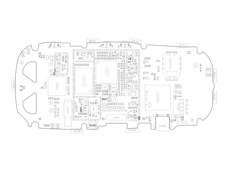 VIVO Y927 主板原理图 位置图