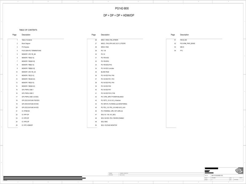 华硕 RTX3060 RTX3070 RTX3060TI CG142S PG142 B00 600-1G142 原理图