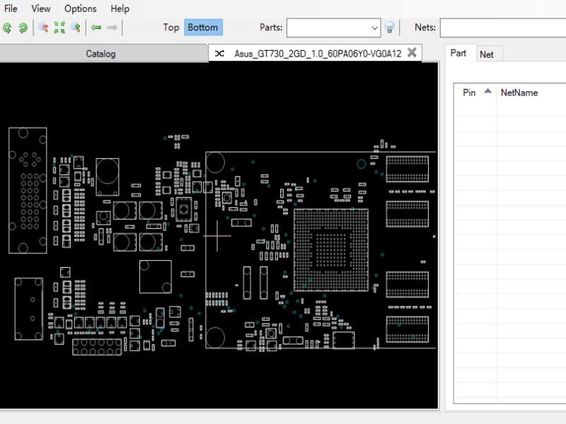 华硕 GT730 2GD 1.0 60PA06Y0-VG0A12 点位图