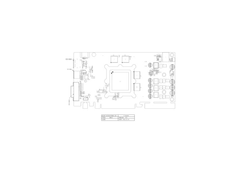 影驰GALAXY GM65C V10 位置图