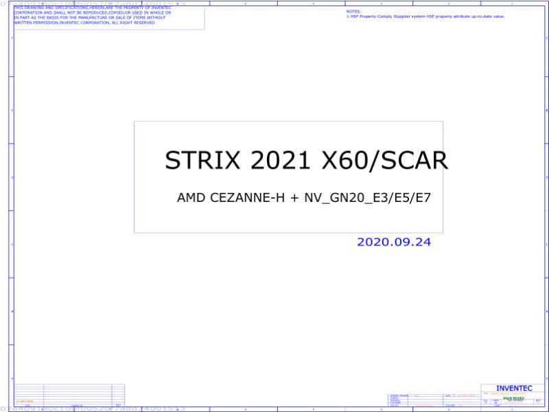 玩家国度 ROG G533QS 2.0 60NR05E0-MB3000 G733QM 原理图