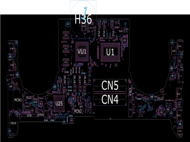 玩家国度 ROG GL503GE 1.0 60NR0080-MB1302 点位图