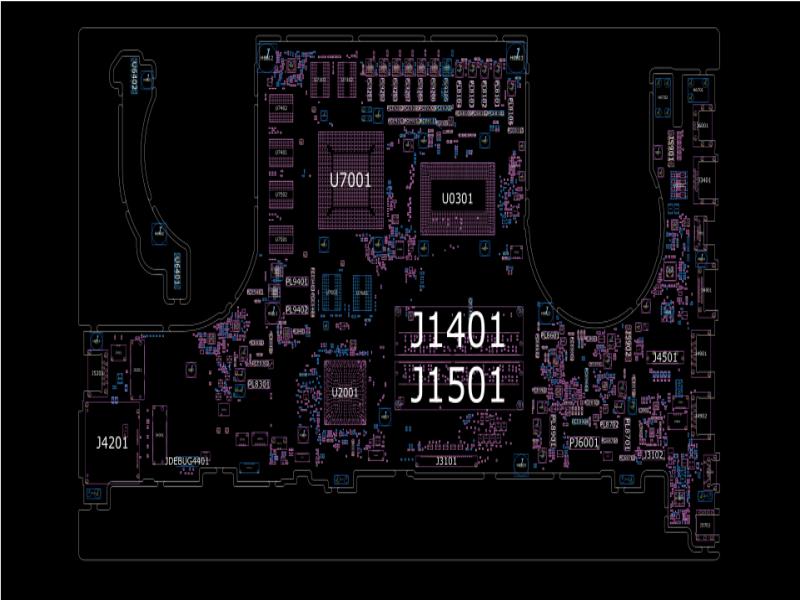 玩家国度 ROG GL504GW 4.3 点位图