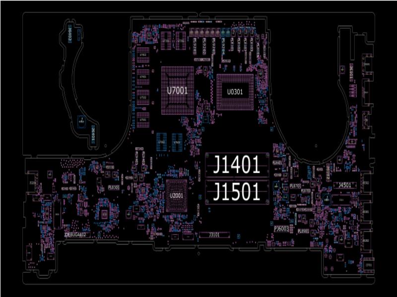 玩家国度 ROG GL704GS 2.0 点位图