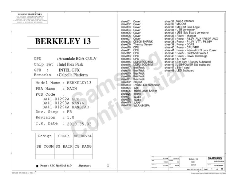 三星  Samsung BK13 PR 0503电路图