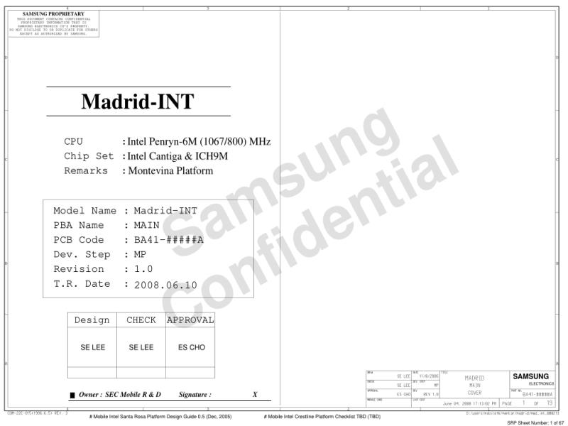 三星  Samsung MADRID INT PR ORDER电路图