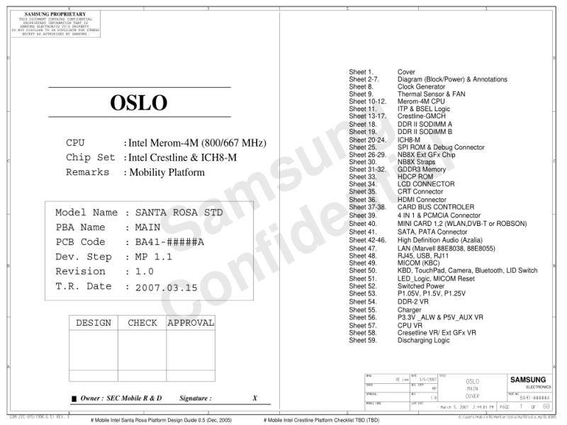 三星  Samsung OSLO R70电路图