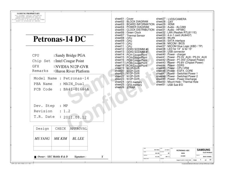 三星  Samsung PETRONAS-14 DC MP12 GERBEROUT电路图